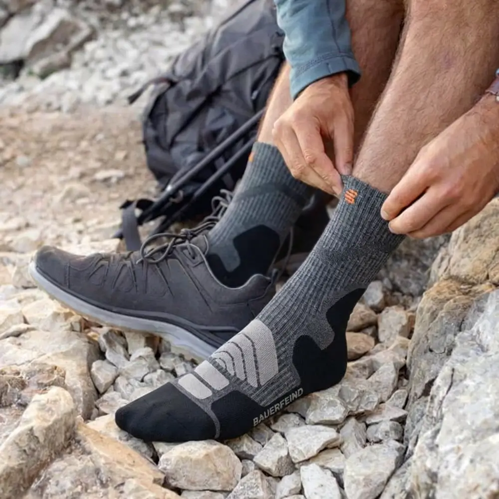 Men's Outdoor Merino Mid Cut Socks