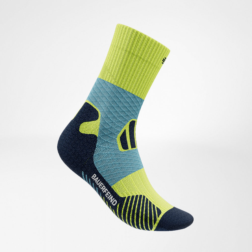 Image of Trail Run Midcut Socks Teal
