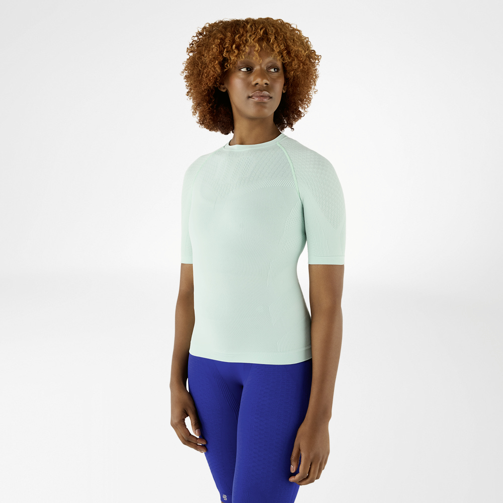 Sports Compression Shirt Short-Sleeve Women