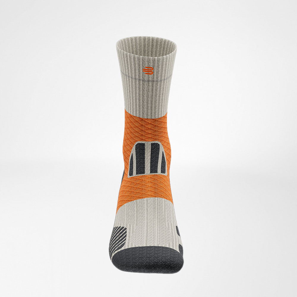 Image of Trail Run Midcut Socks Chalk
