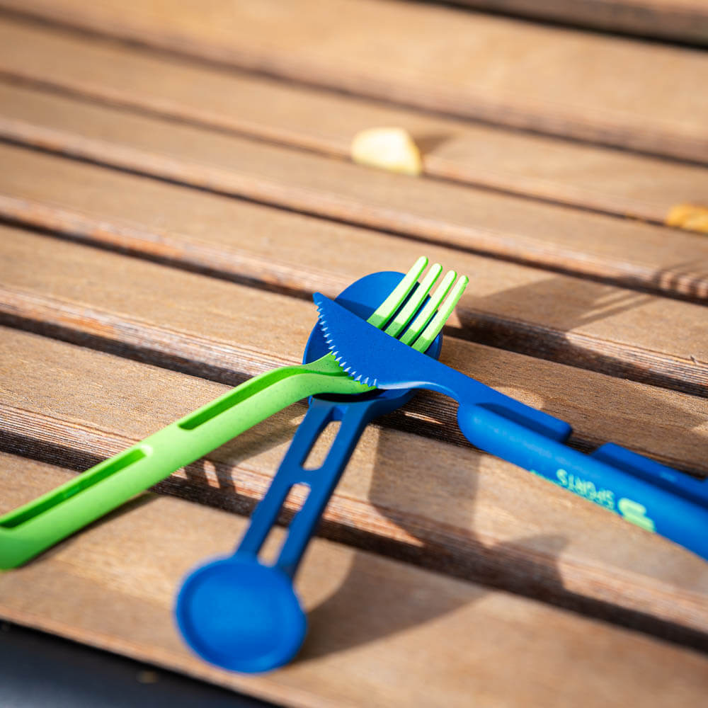 3-piece Cutlery Set Koziol KLIKK pocket