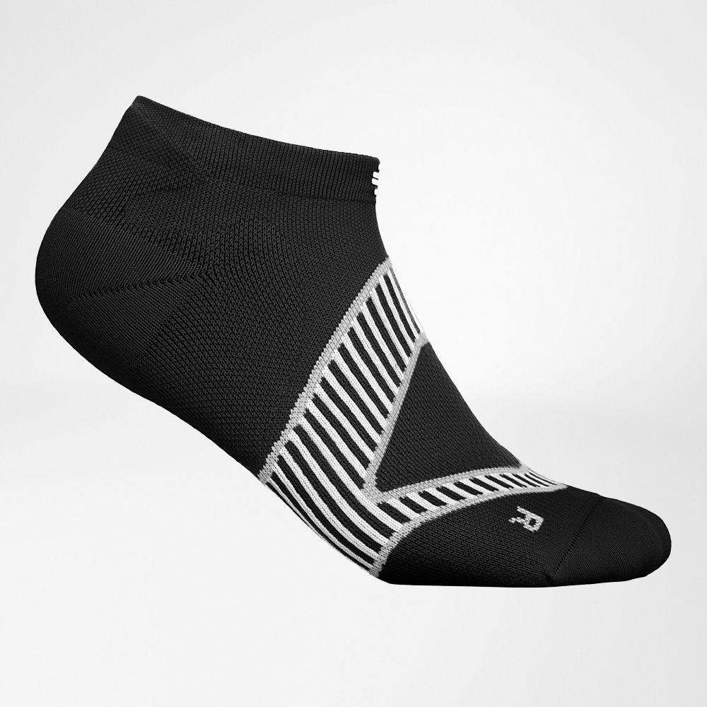 Image of Run Performance Lowcut Socks White Blue