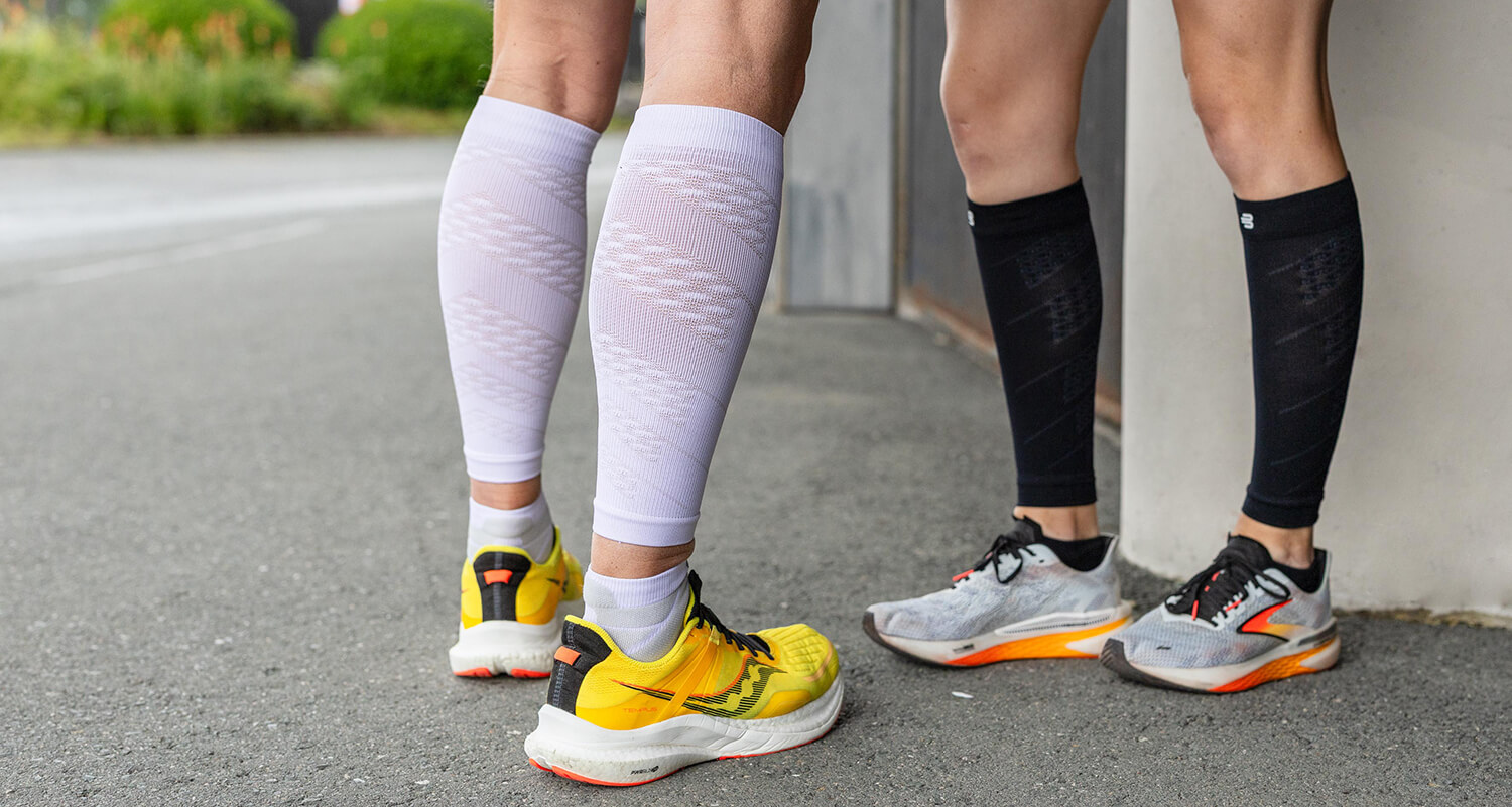 Runners wearing Run Performance Sleeves