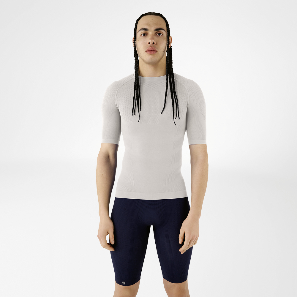 Sports Compression Shirt Short-Sleeve Men