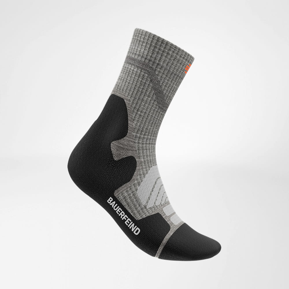 Image of Outdoor Merino Midcut Socks Stone Grey