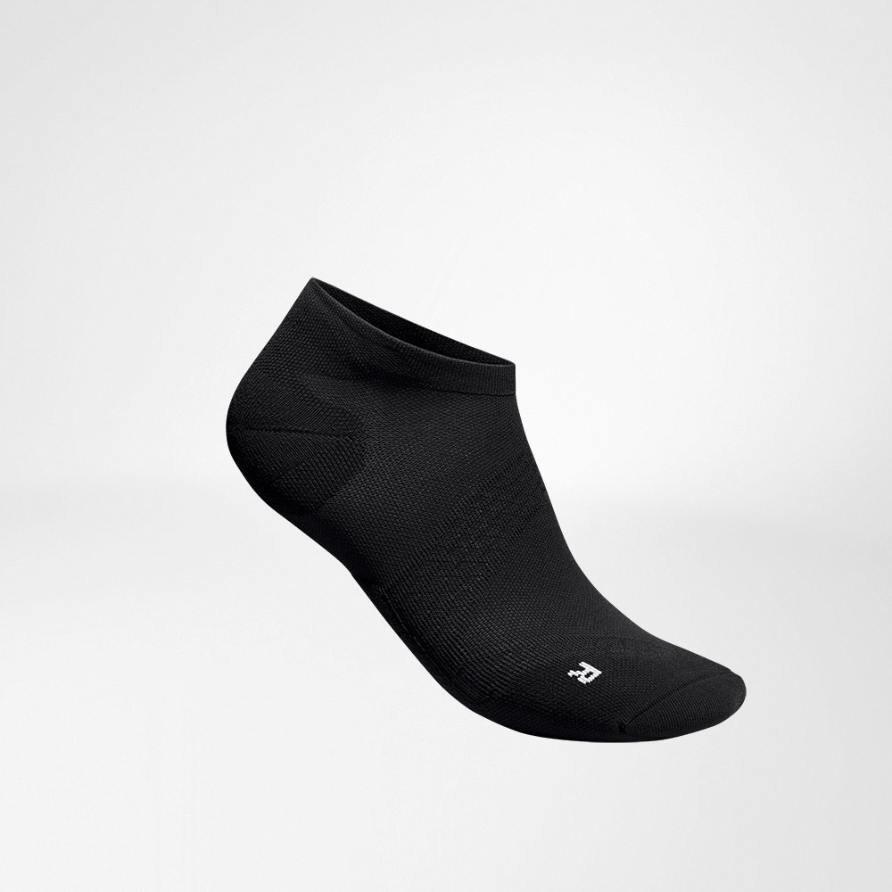 Image of Run Ultralight Lowcut Socks Black