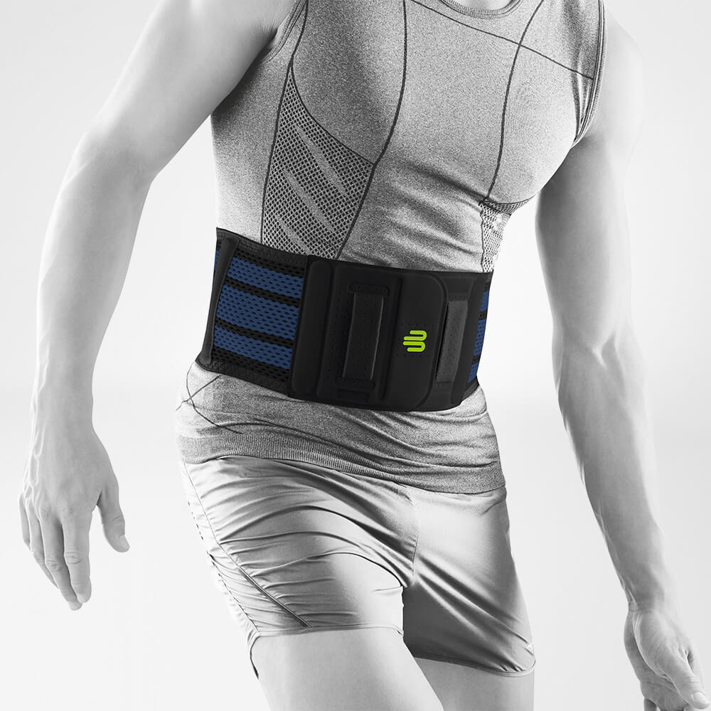 Image of man wearing a Sports Back Support