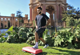 Visualization of Preview Image Step Up To A Lunge
