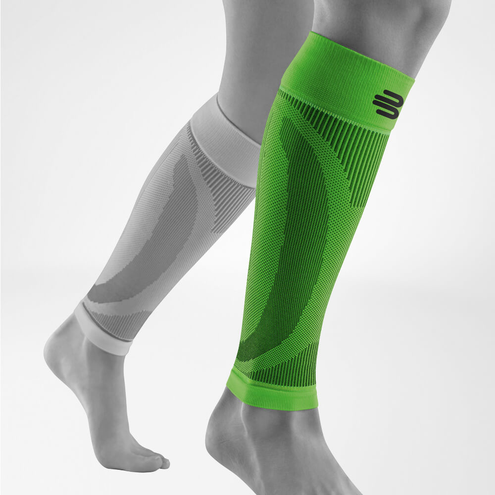 Image of Compression Sleeves Lower Leg Green